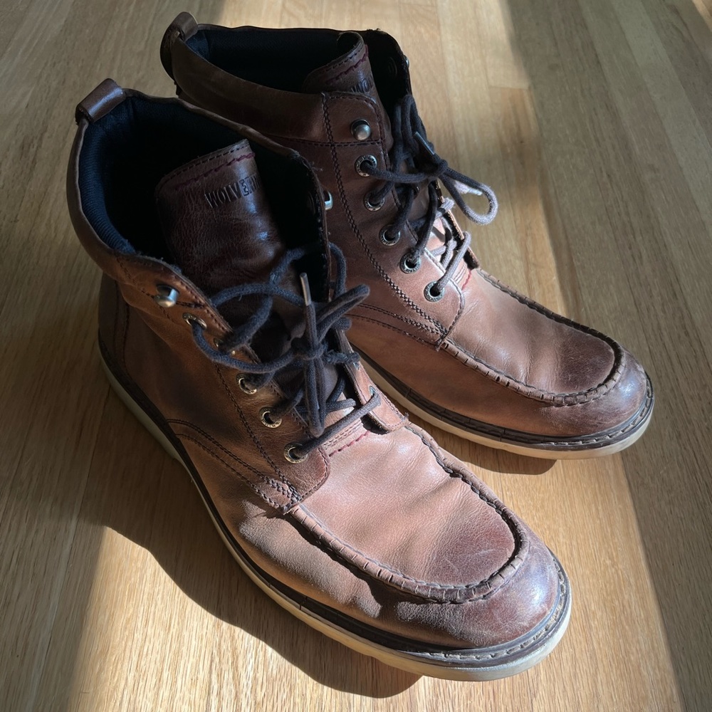Wolverine Ranger Brown Leather Boots